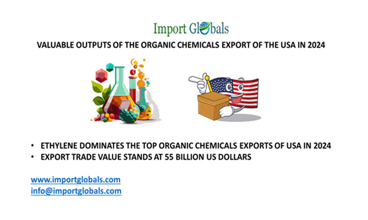 Valuable Outputs of the Organic Chemicals Export of the USA in 2024