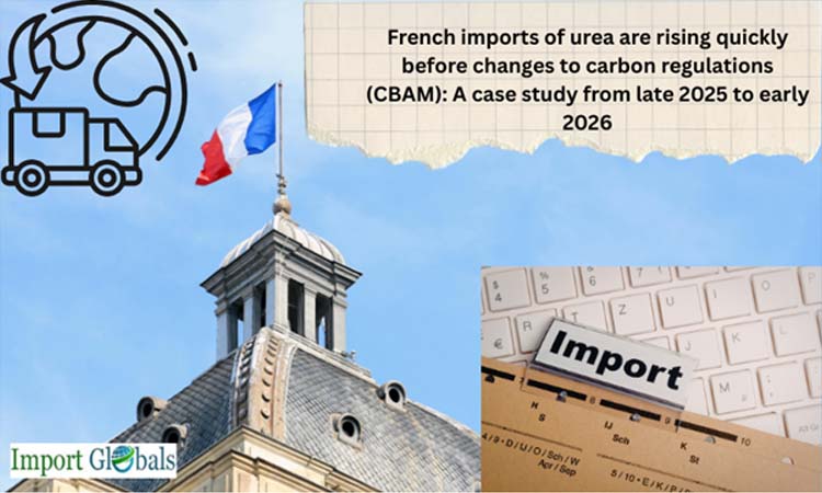 French Imports of Urea Are Rising Quickly Before Changes to Carbon Regulations (Cbam): A Case Study From Late 2025 to Early 2026